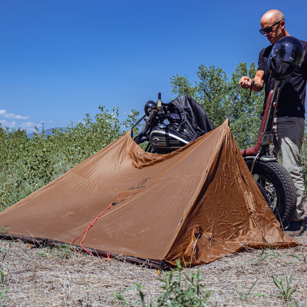 Nomad 4 Motorcycle Tent