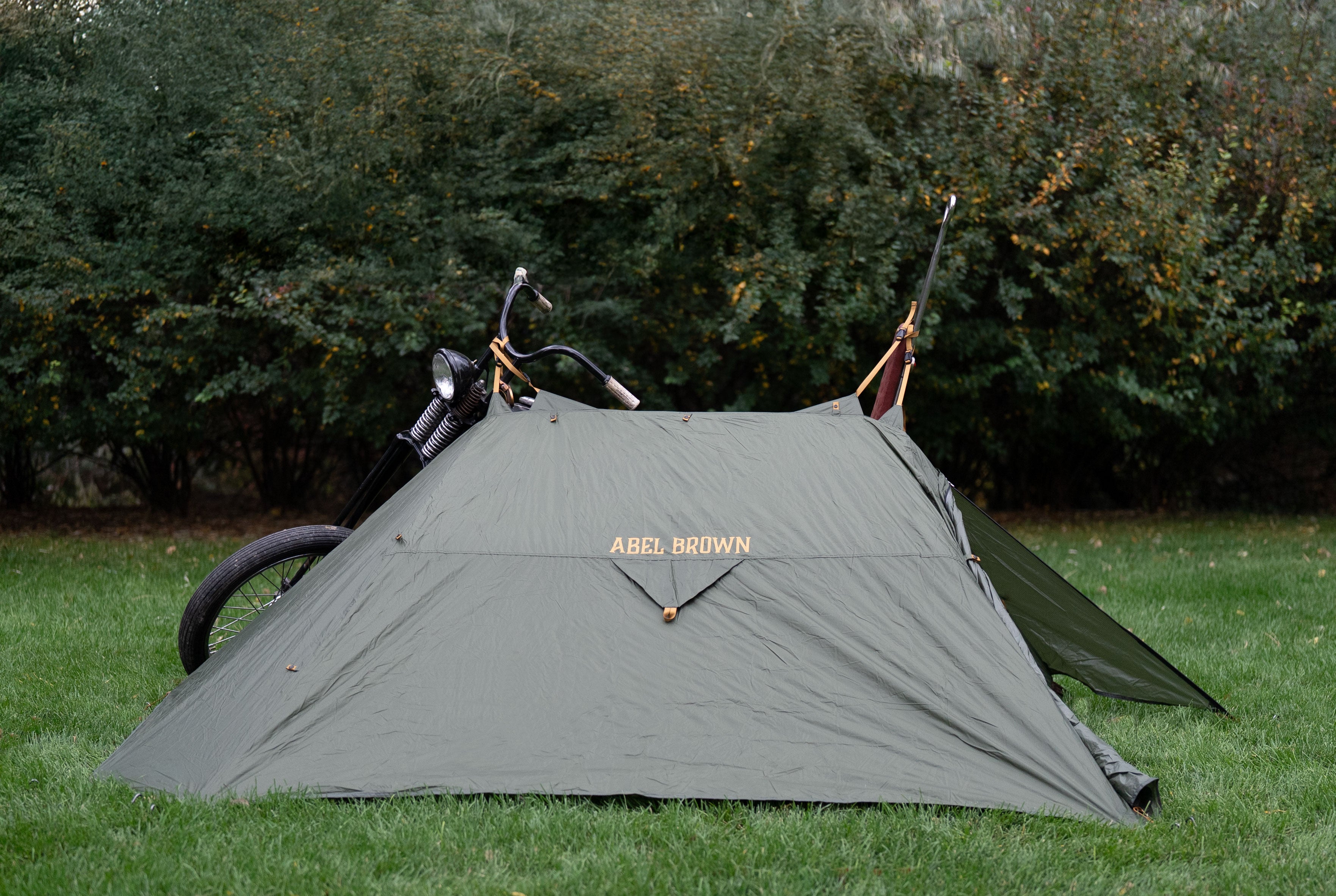 nomad zelte homepage Nomad 5 Motorcycle Tent Field Green