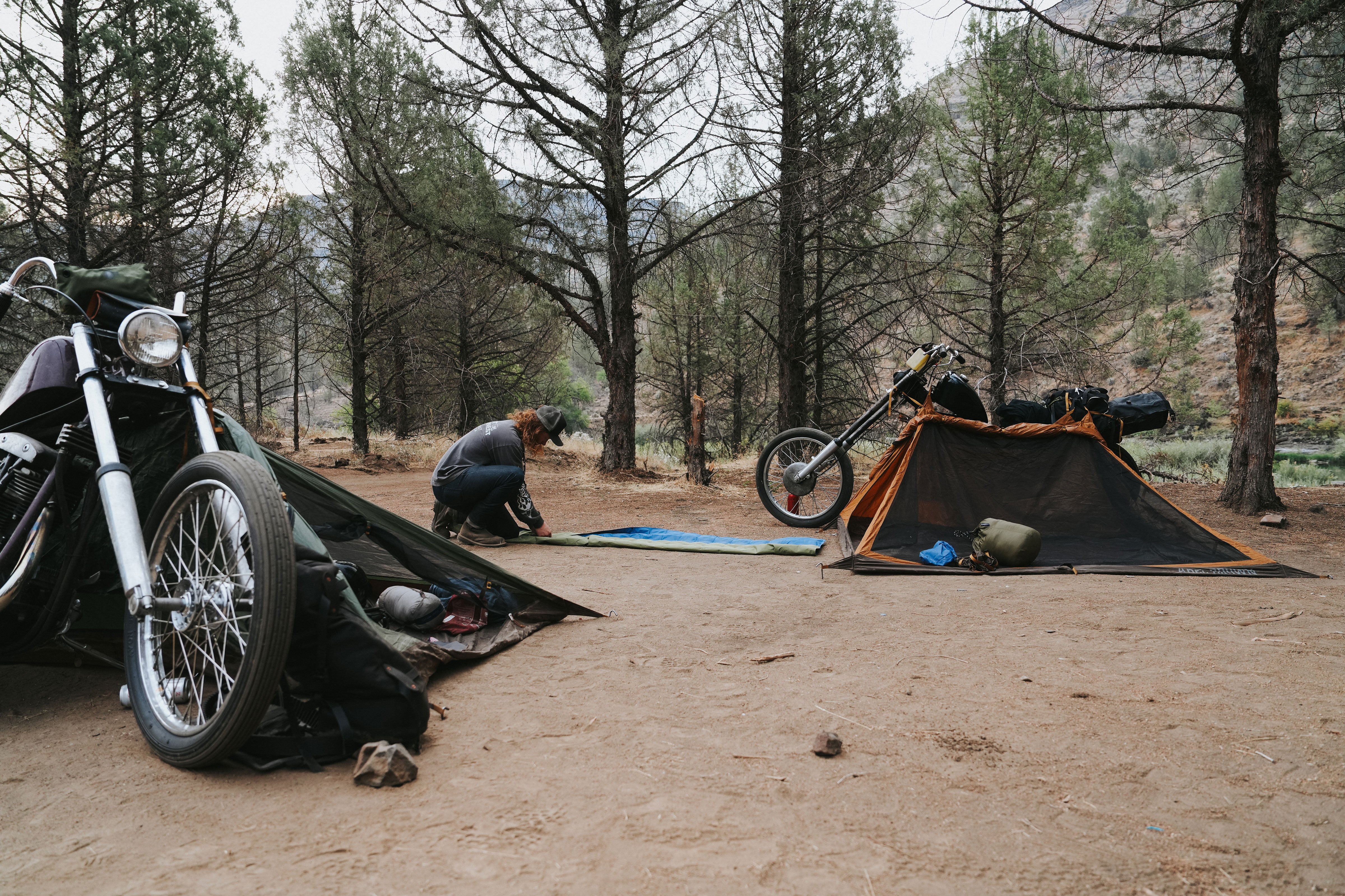 Nomad 5 Motorcycle Tent