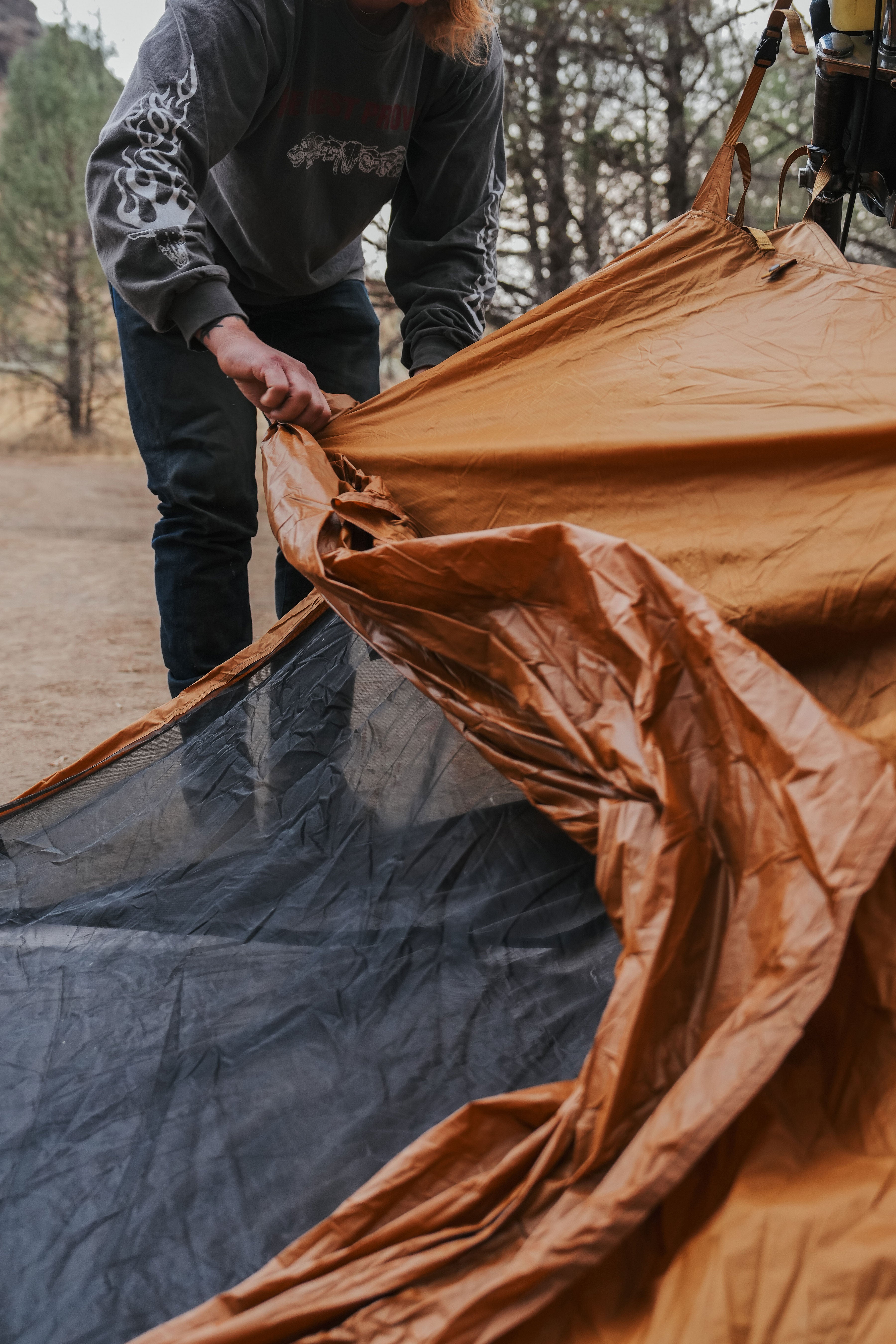Nomad 5 Motorcycle Tent