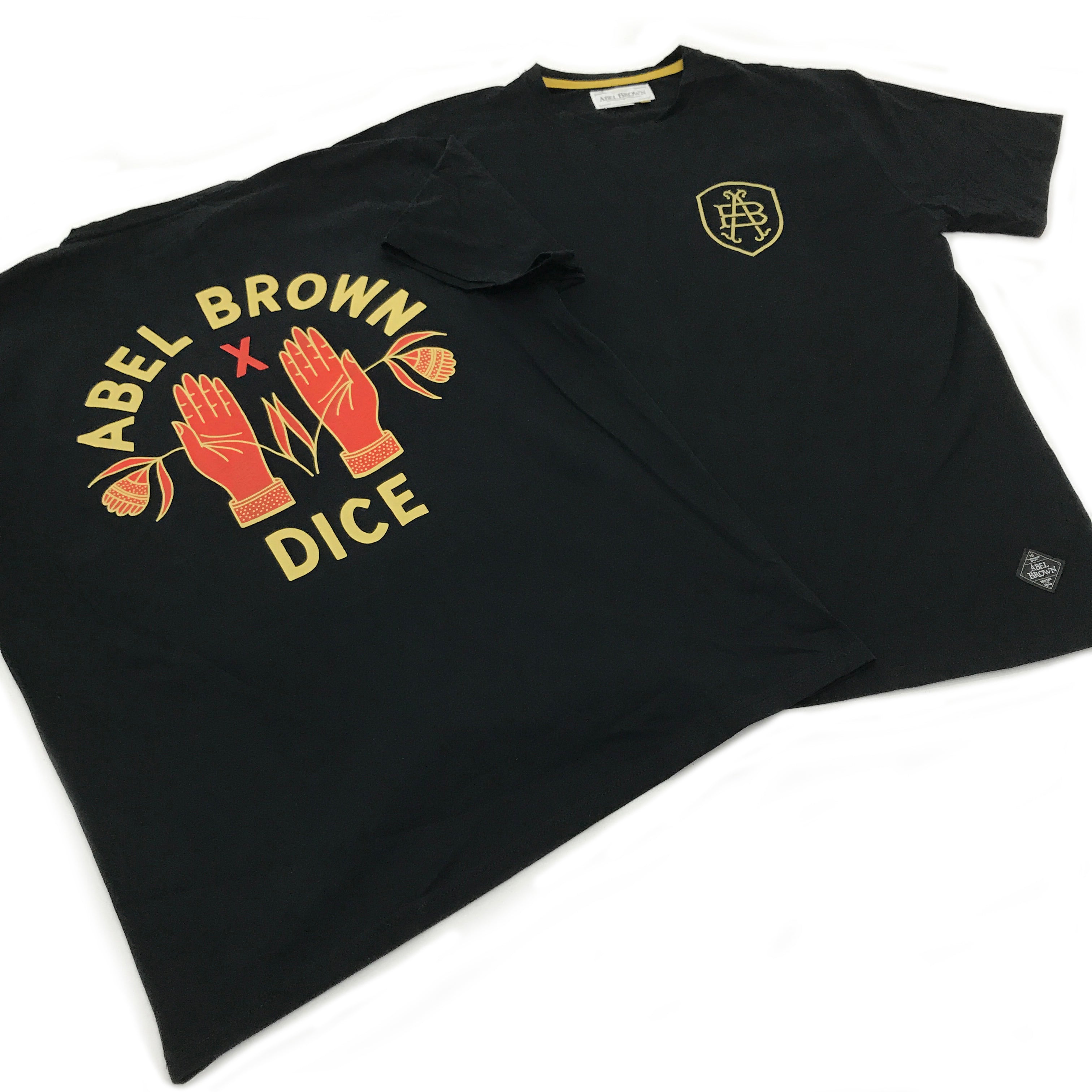 DicE x Abel Brown collab tee - Abel Brown