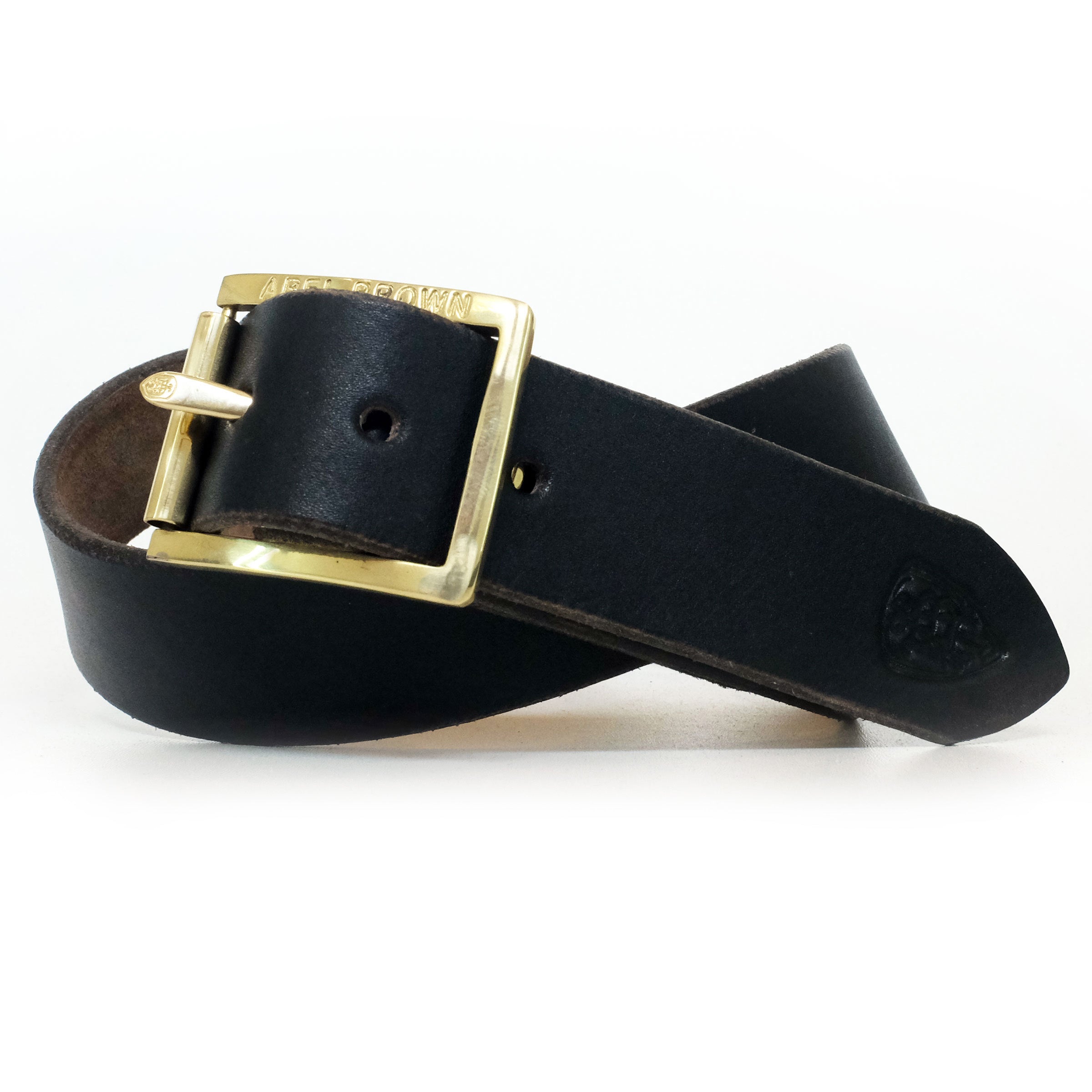 Double-Back Belt - Black - Abel Brown