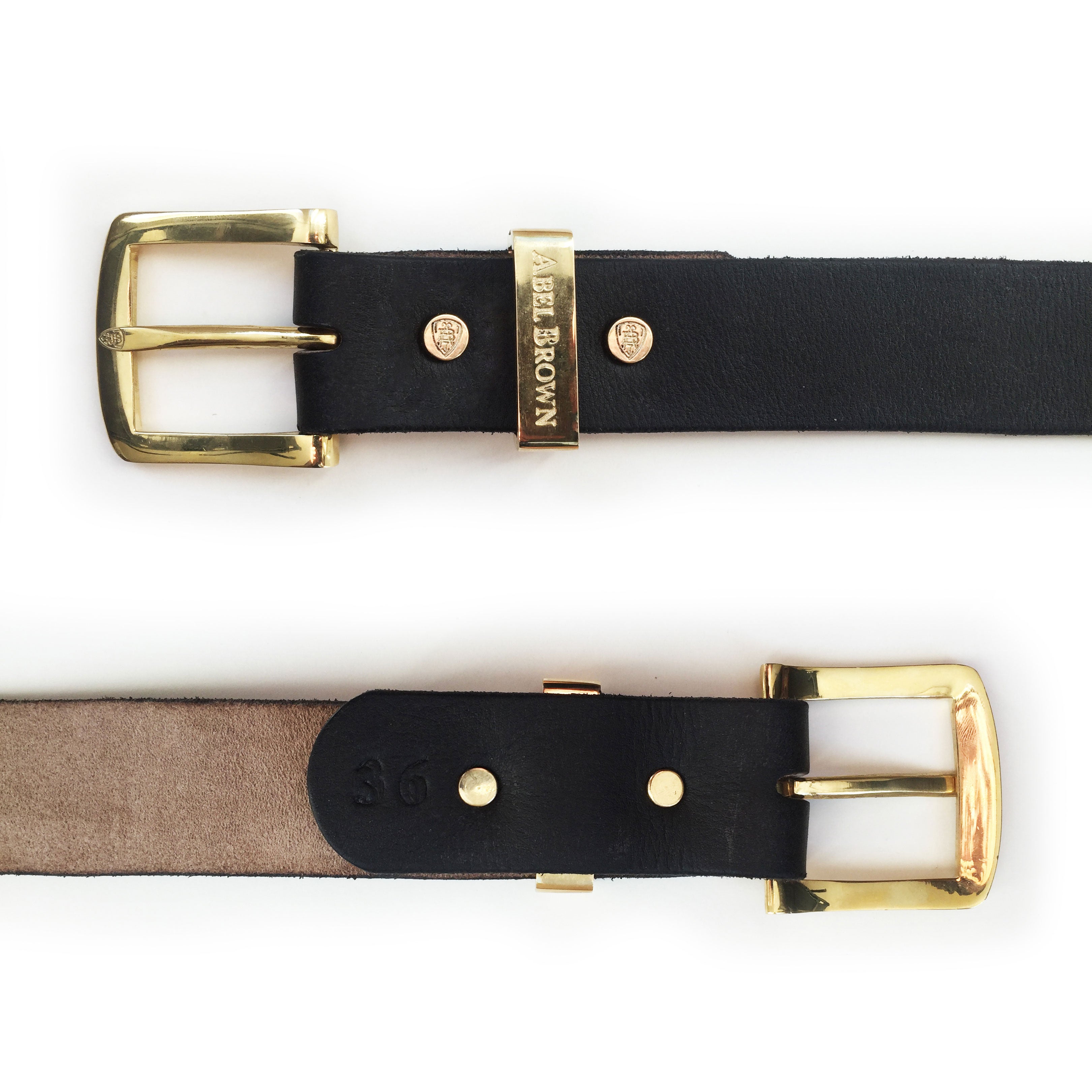 Durango Belt - Black - Abel Brown