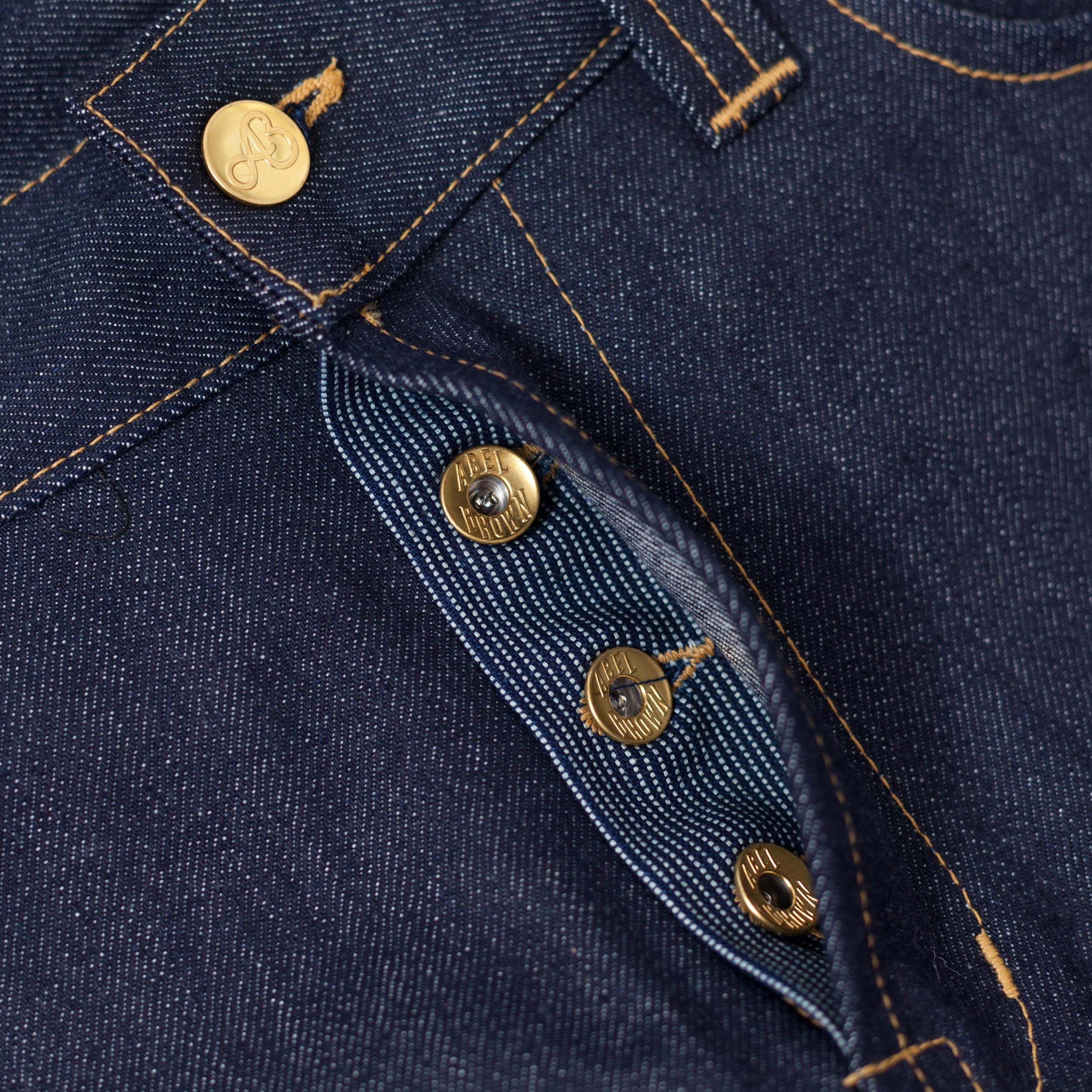 Leadville Selvedge Denim - Abel Brown