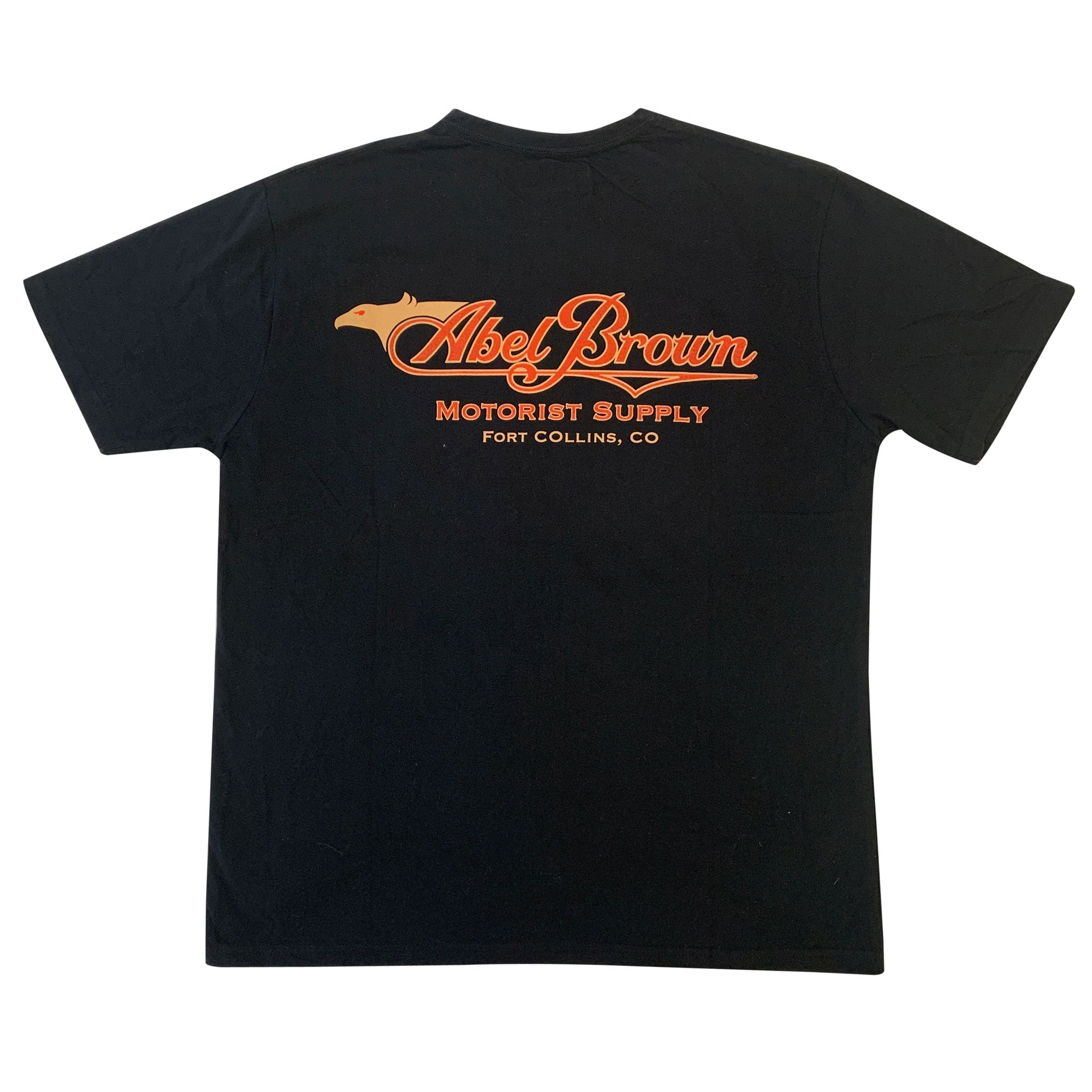 Abel Brown Eagle Tee - Black