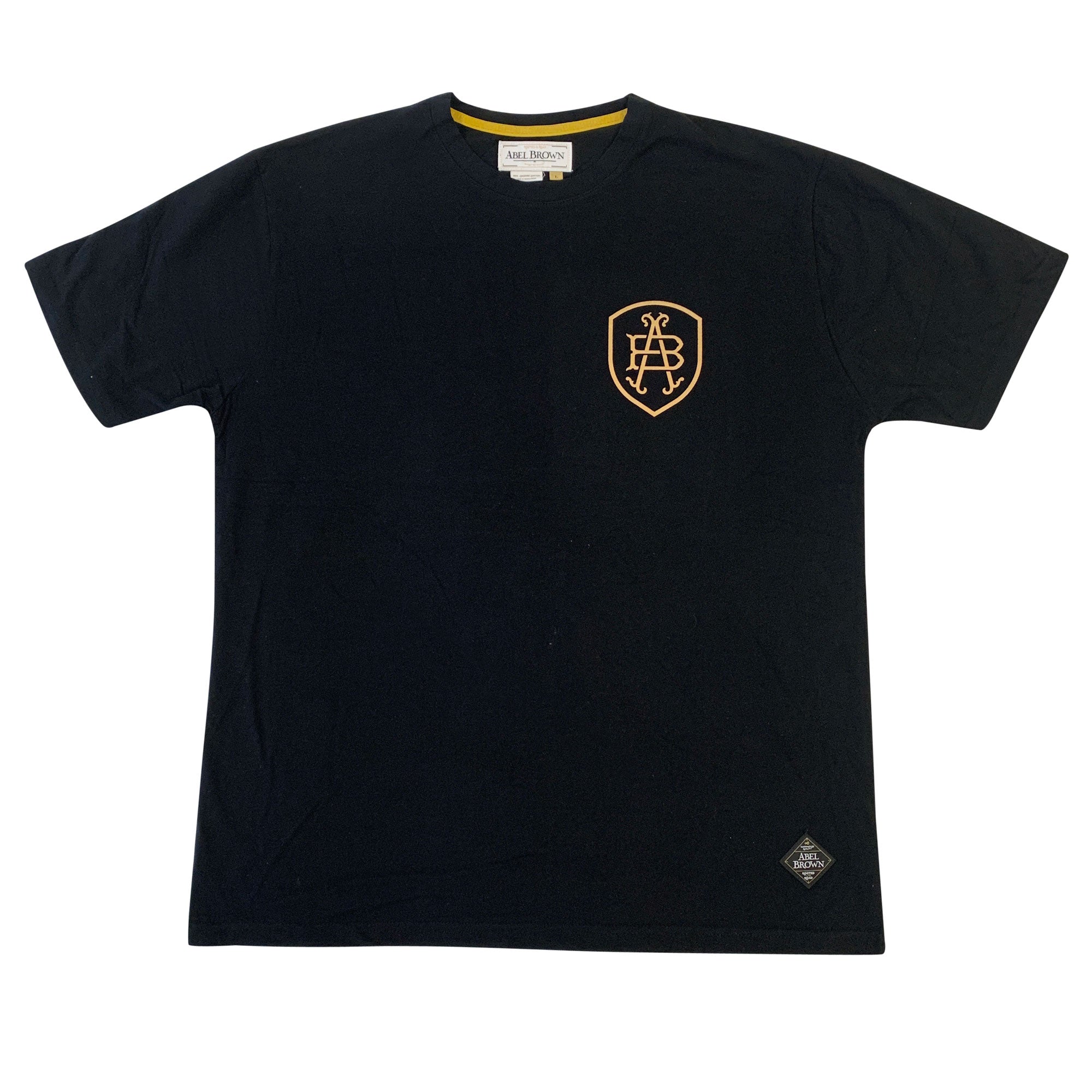 Abel Brown Eagle Tee - Black