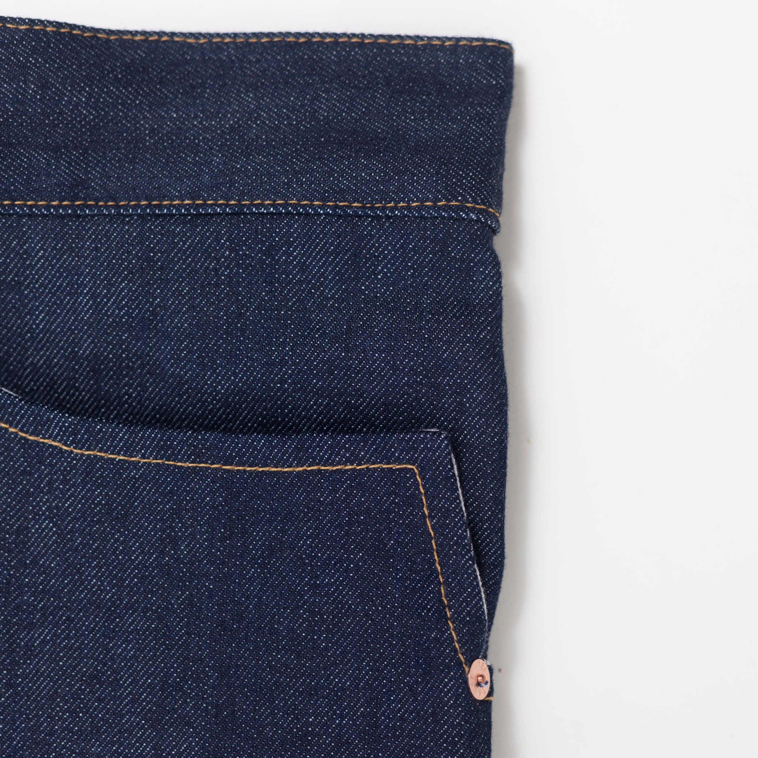 Leadville Selvedge Denim - Abel Brown