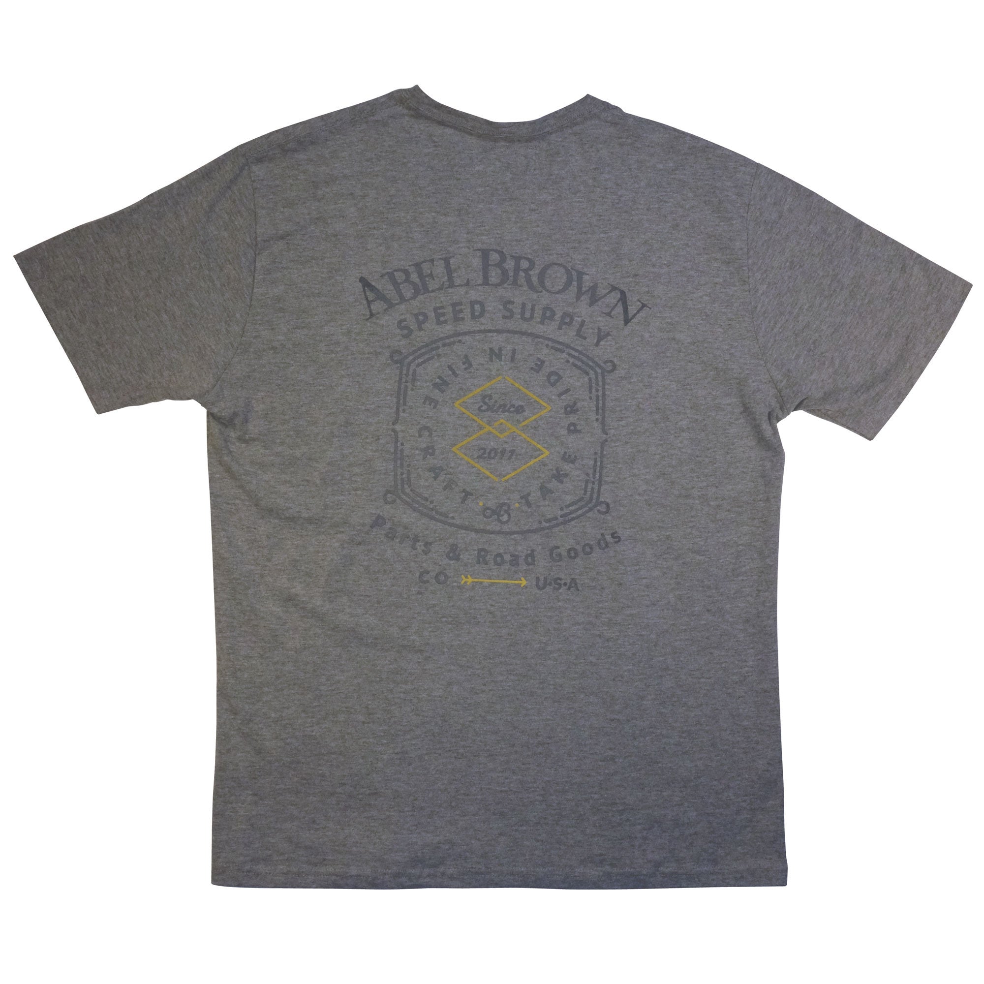 Stamp tee shirt - Abel Brown