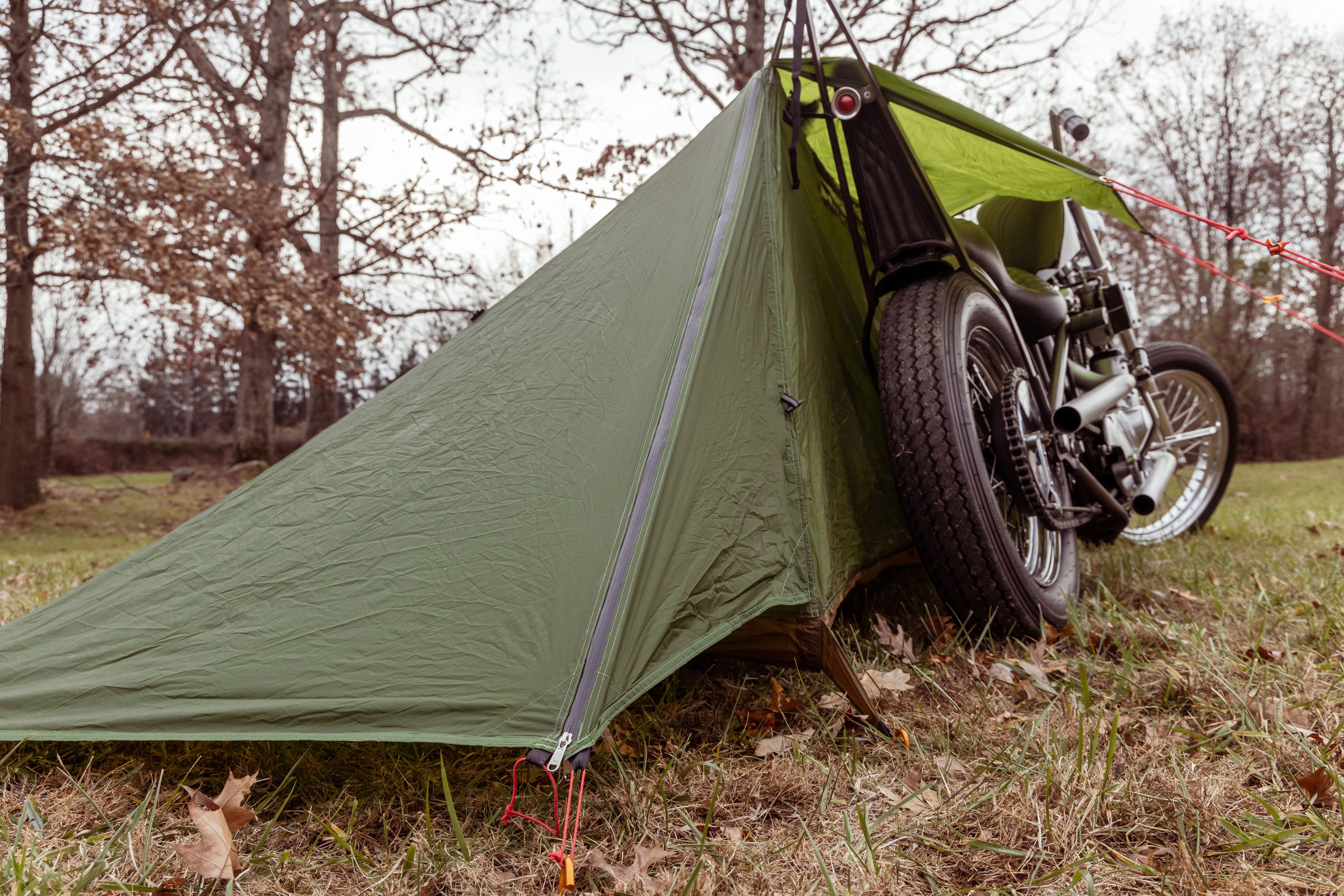 Nomad 5 Motorcycle Tent