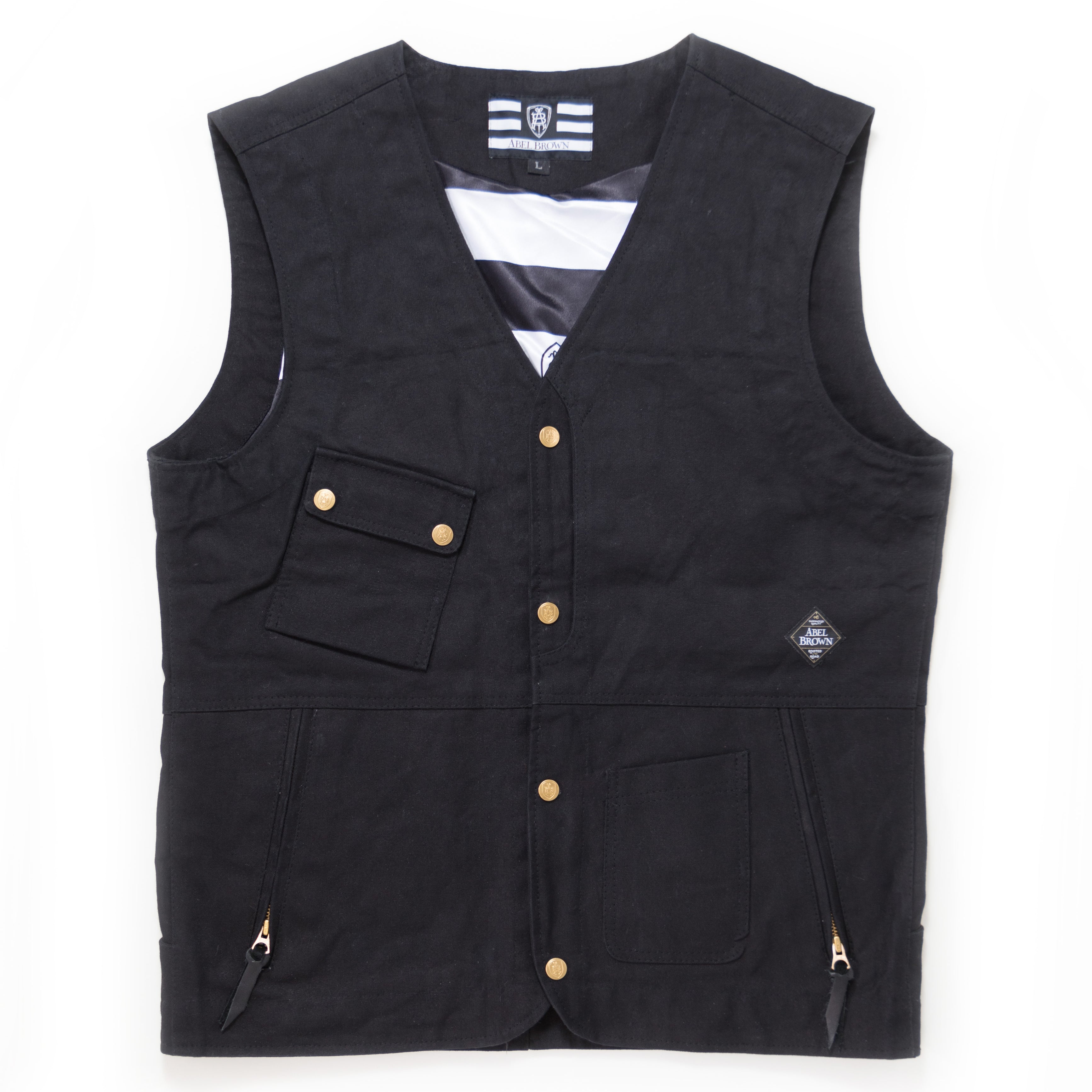 Boreas Waxed Cotton Vest - Abel Brown