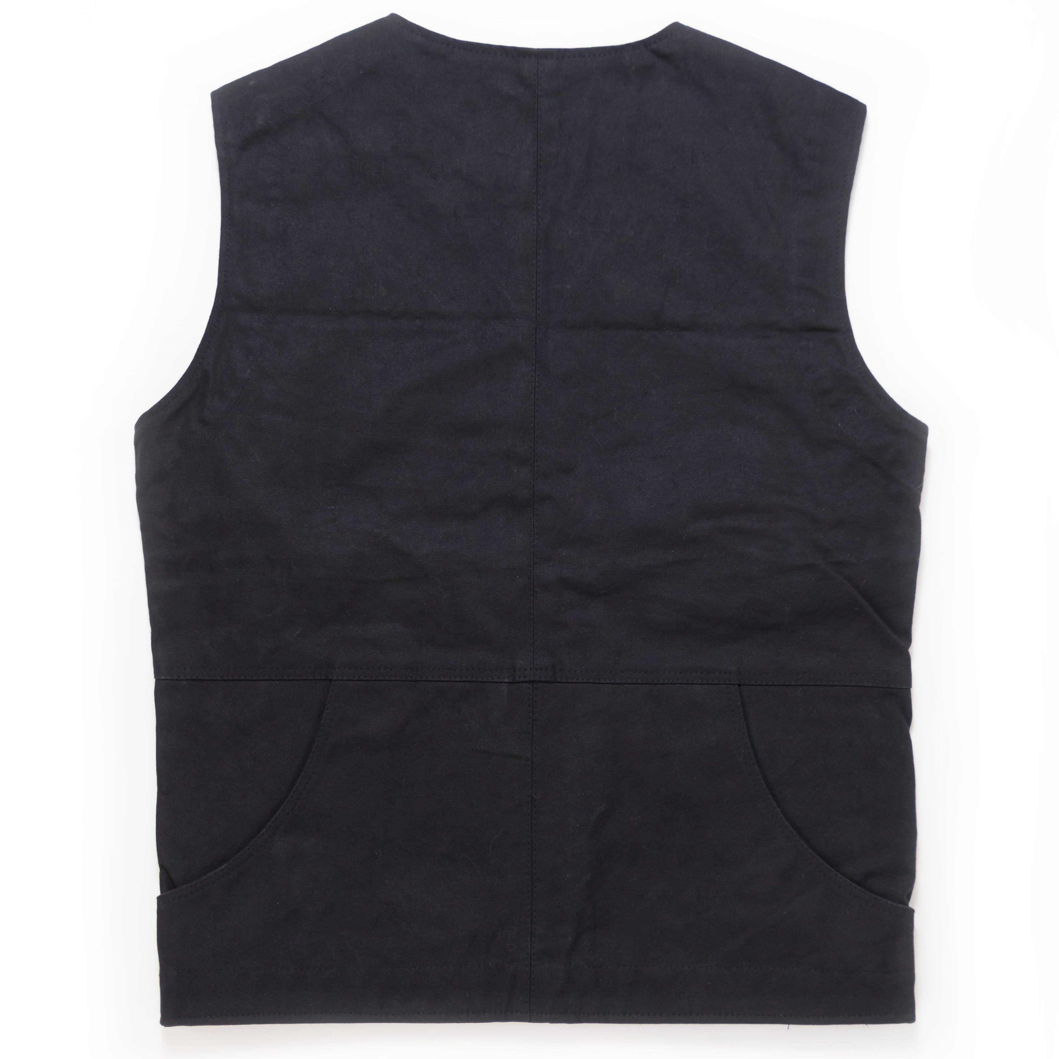 Boreas Waxed Cotton Vest - Abel Brown