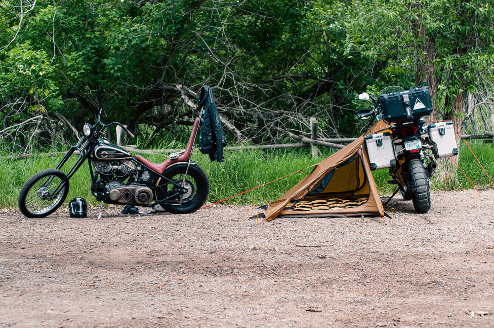 nomad motorcycle tent