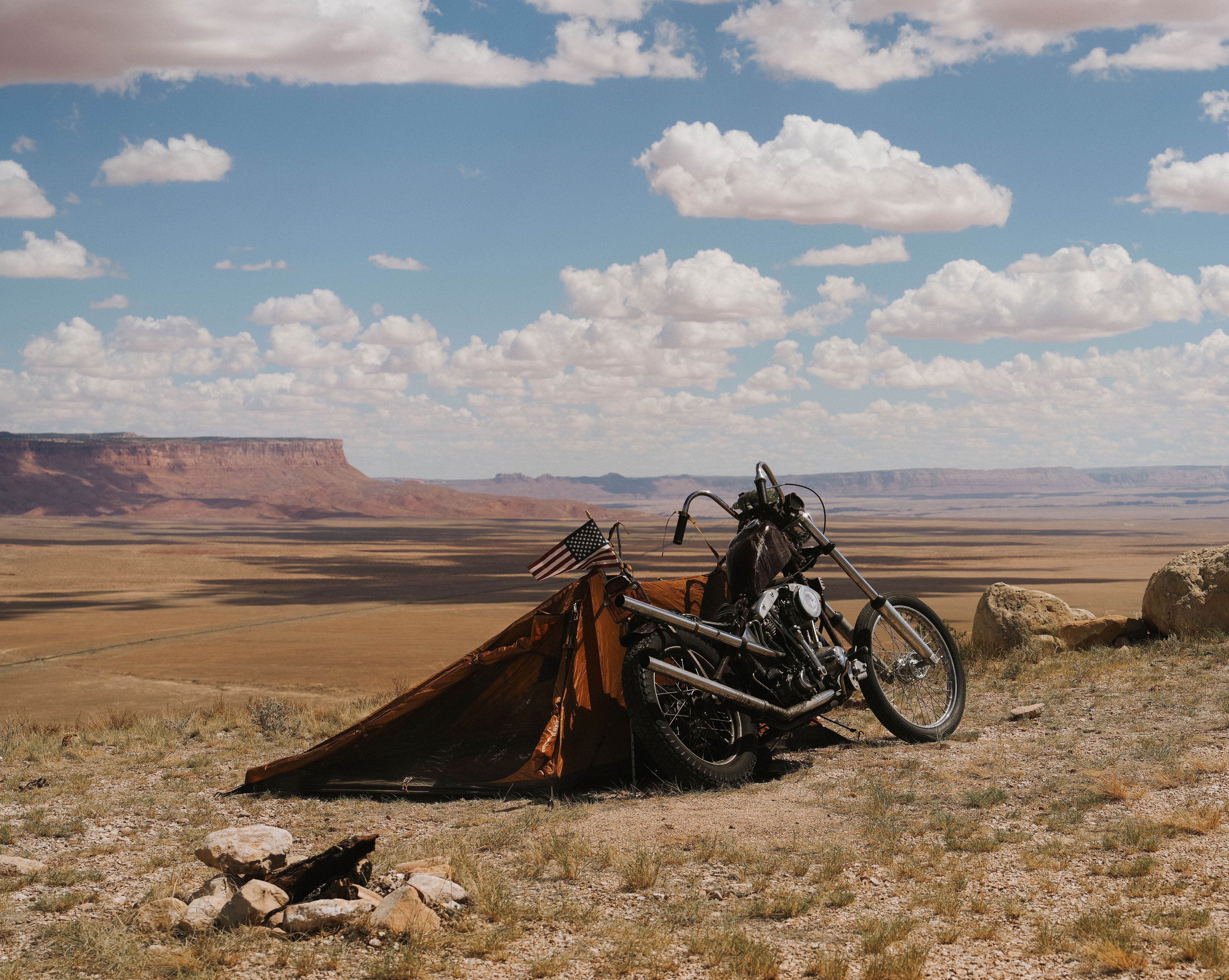 Nomad 5 Motorcycle Tent