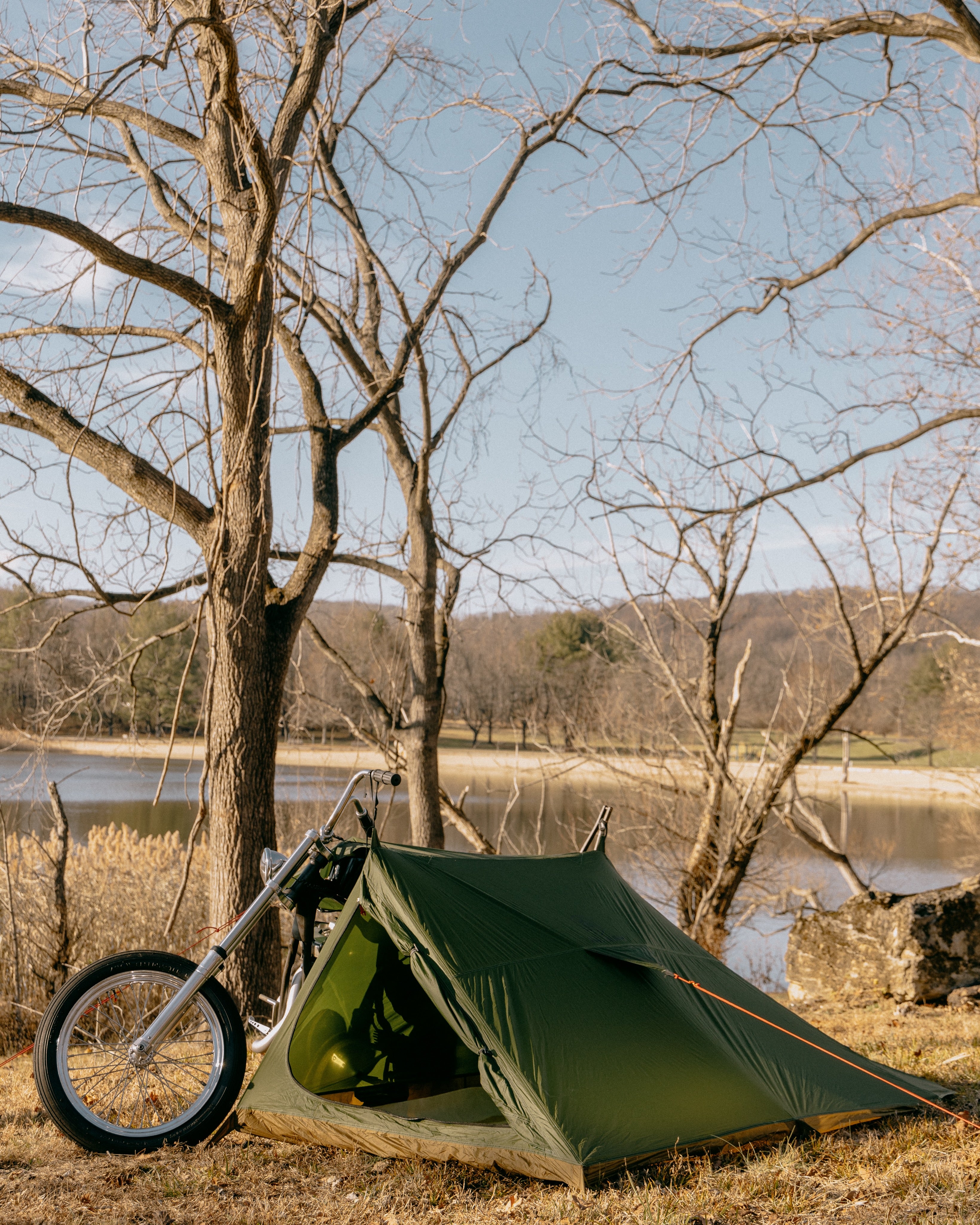 Nomad 4 Motorcycle Tent
