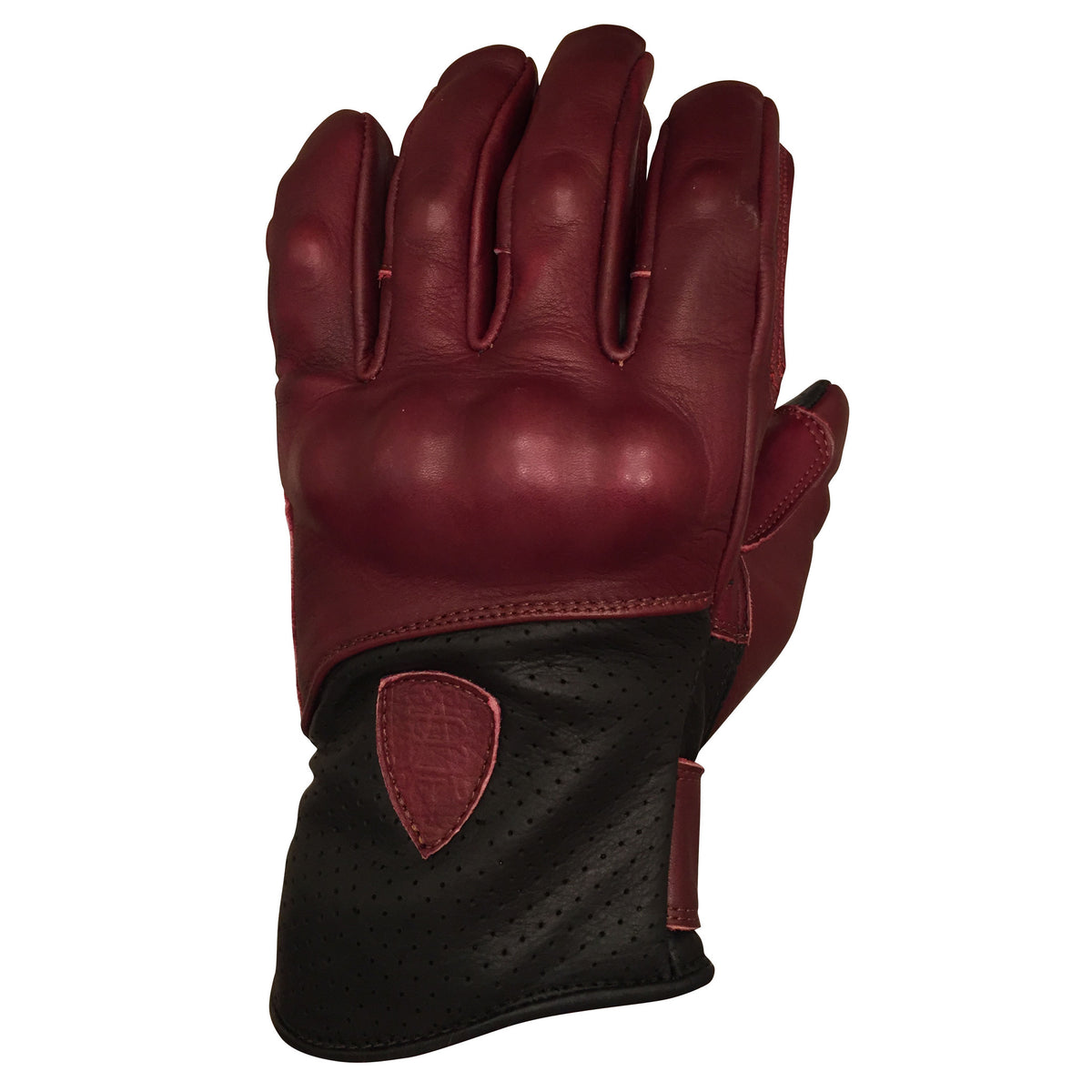 バイクウェア・装備 KnuckleHead Gloves Cow BR-Vintage-L Casted_Oxblood-Back_43ec8c06-
