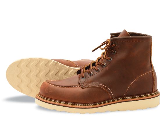 Redwing Heritage Boot - 6" Classic Moc - Copper - Abel Brown