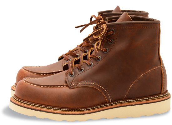 Redwing Heritage Boot - 6" Classic Moc - Copper - Abel Brown